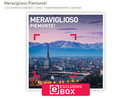 Cofanetto Smartbox Piemonte