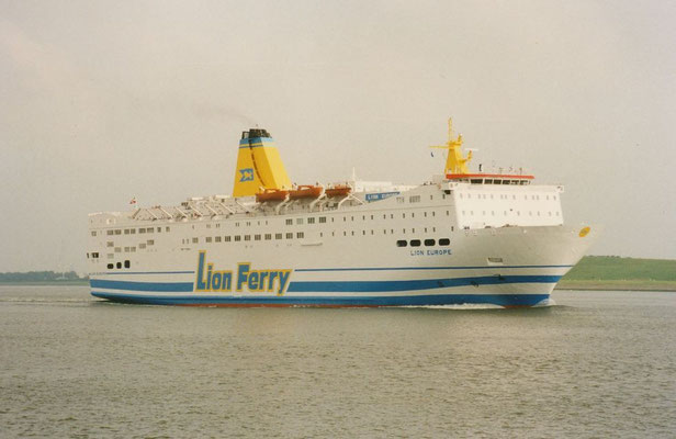 Lion Europe (1997-1998/Lion Ferry/Grenaa(DK)-Varberg(S))