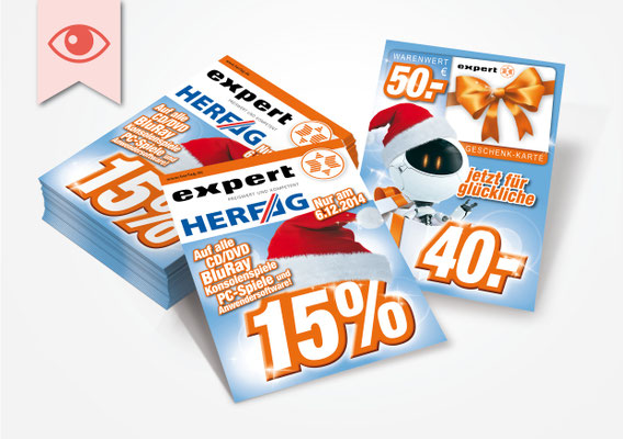Kunde expert – Handelswerbung