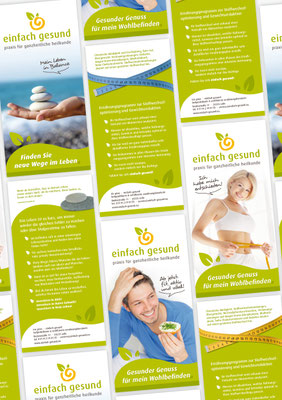 Kunde einfach gesund – Flyer