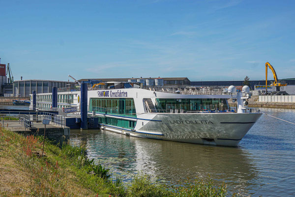 MS LADY DILETTA im Bayernhafen Bamberg