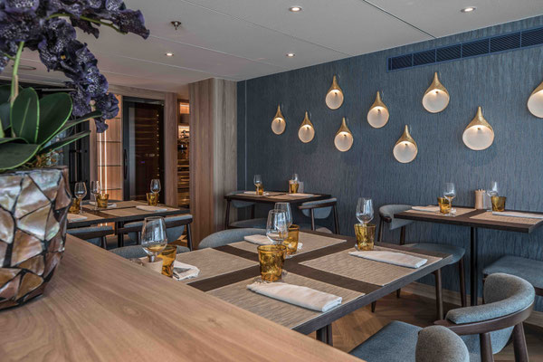 Spezialitäten Restaurant an Bord der MS Annika