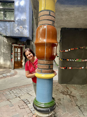 Zusammen mit meiner Mama erkunde ich Wien