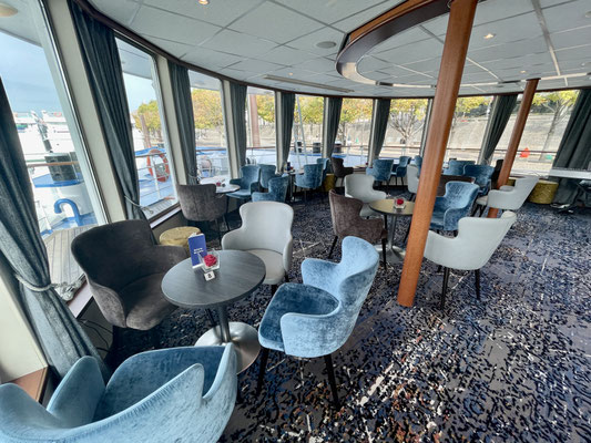 Das Panorama Lounge auf der BIJOU DU RHÔNE