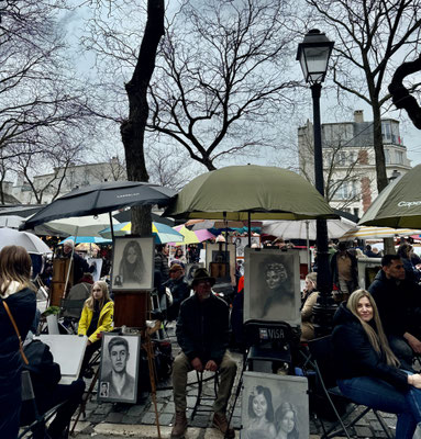 Unterwegs in Montmartre