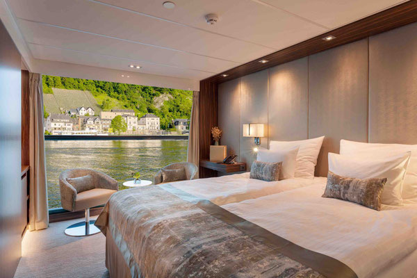 Doppelkabine auf der AMADEUS Cara