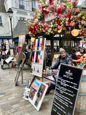 Unterwegs in Montmartre