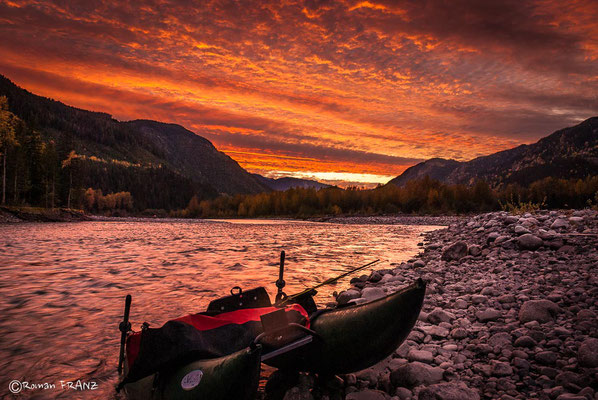 sunrise, Zymoetz River-Copper River BC