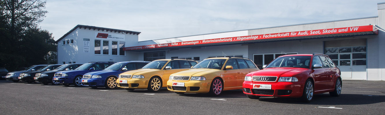 Damm-Fahrzeugtechnik, Autowerkstatt Langenselbold, Chiptuning, Fahrwerktuning, Reifen, Felgen, Tuning, Audi RS4