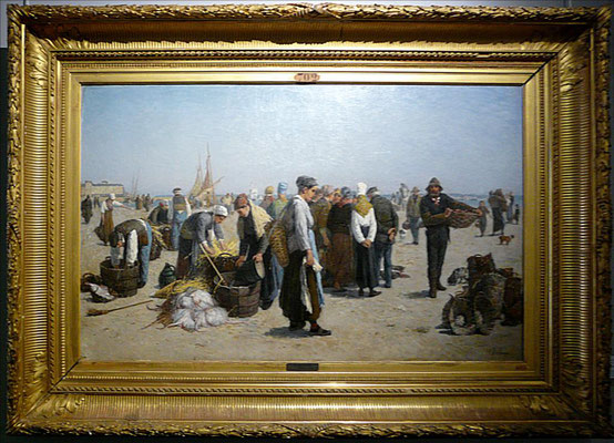 Dubourg, Marché aux poissons, 1876 (JH)