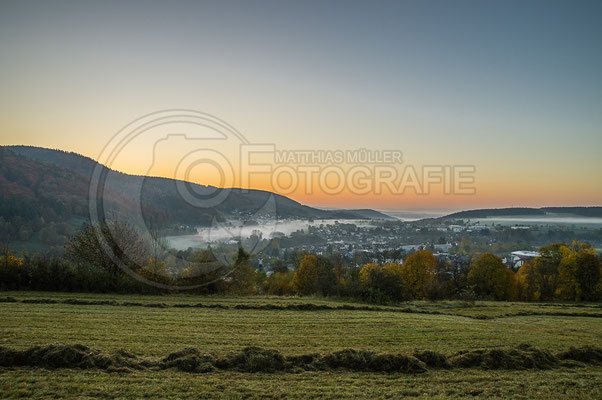 Morgendämmerung über Mengersgereuth-Hämmern