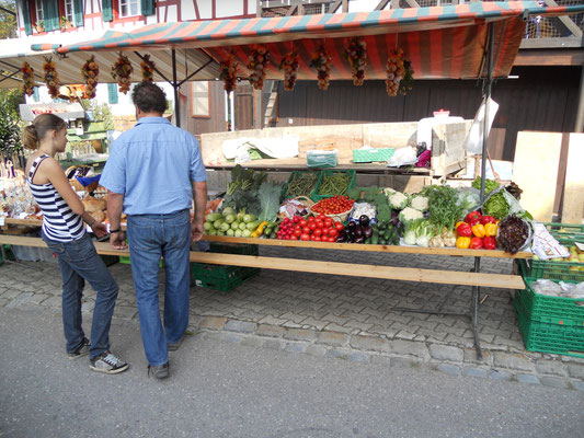 Hansheinrich und Andrea arbeiten an den letzten Details