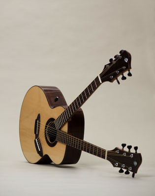'Terence Hansen' Acoustic Double-Neck Model, 2009.