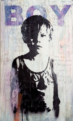 "Dear Boy", 100 x 60 cm auf Leinwand