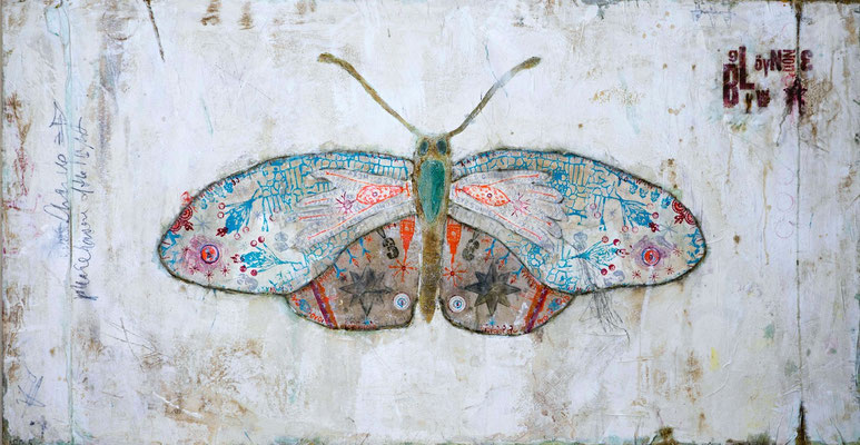 "Papillon", 95 x 180 cm auf Leinwand