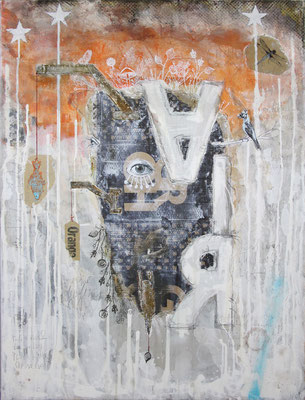 "Air", 125 x 95 cm auf Leinwand