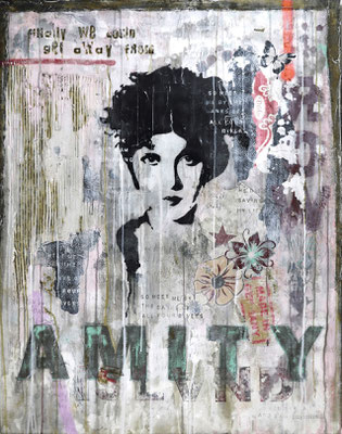 "Leaving Amity-Island", 125 x 95 cm auf Leinwand