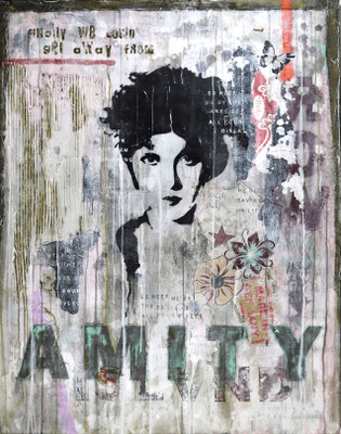 "Leaving Amity-Island", 125 x 95 cm auf Leinwand