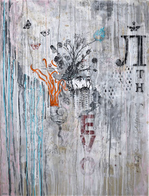 "End of Springtime", 125 x 95 cm auf Leinwand