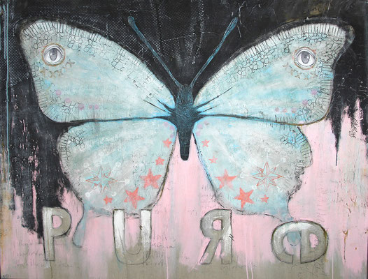 "Pure", 110 x 140 cm auf Leinwand