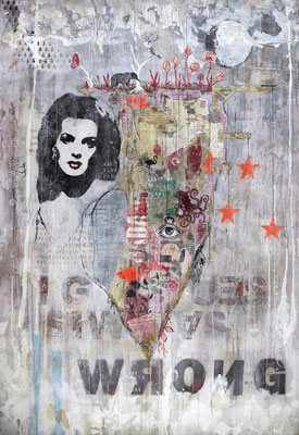 "I guess I was wrong", 155 x 110 cm auf Leinwand