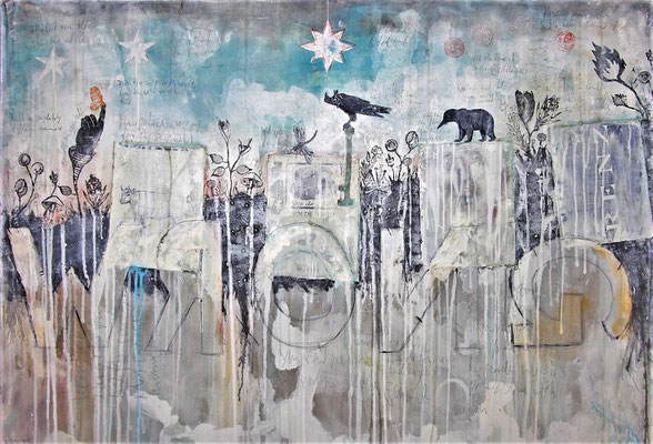"Wrong", 140 x 100 cm auf Leinwand