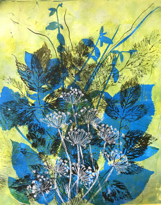 Spring Foliage 5x7in