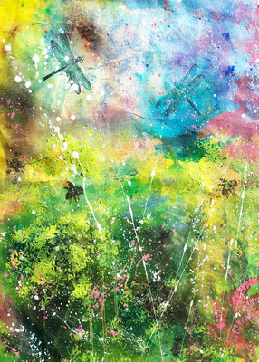 Dragonfly 5x7in