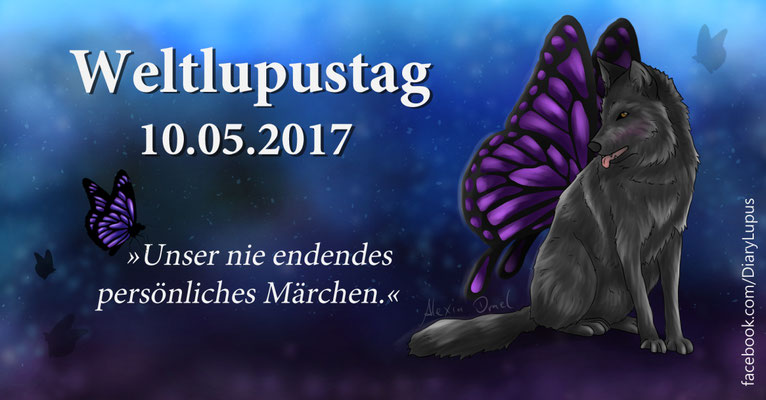 Weltlupustag 10.05.2017, Facebook-Banner für LupuxDiary