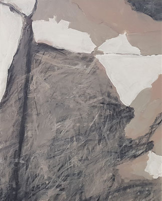 Waterworks - inside & outside V/2, 2021, acrylic on canvas, 50 x 40 cm
