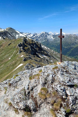 Gipfelkreuz Le Crepon Blanc