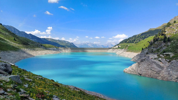 Stausee Lac de Cleuson