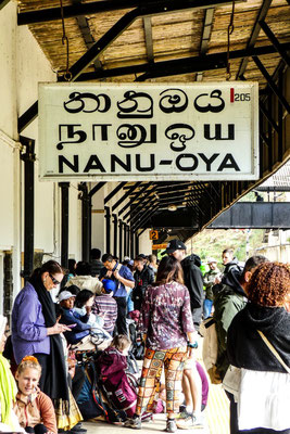 Bahnhof Nanuoya Sri Lanka