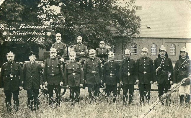 Freiwillige Feuerwehr Kinderhaus 1915