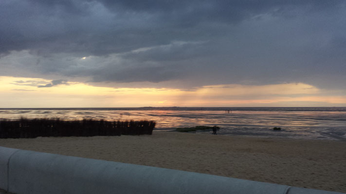 Sonnenuntergang am Strand