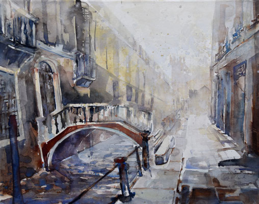 Regina Wuschek, Venedig, Aquarell