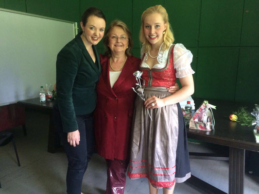 Meisterkurs beim internalen Strauss Festival in Garmisch bei Edita Gruberova 2016