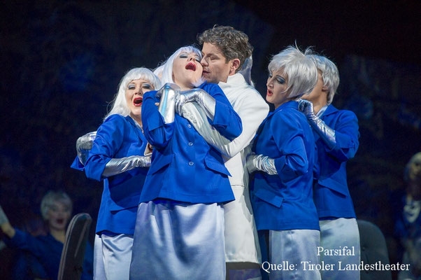 Blumenmädchen in Parsifal am Tiroler Landestheater  2014