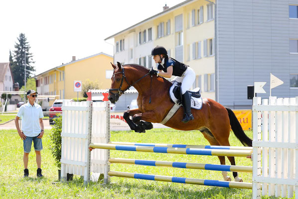Casim & Jenny Kathriner am Concours Wohlen 2024 - Foto: MM-Fotohirsch