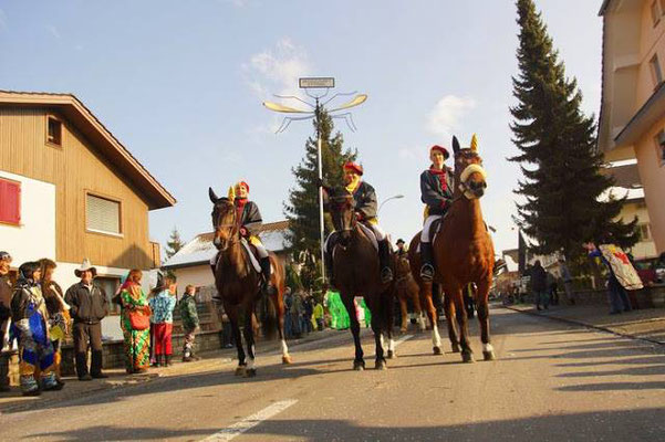 Elisha an der Fasnacht