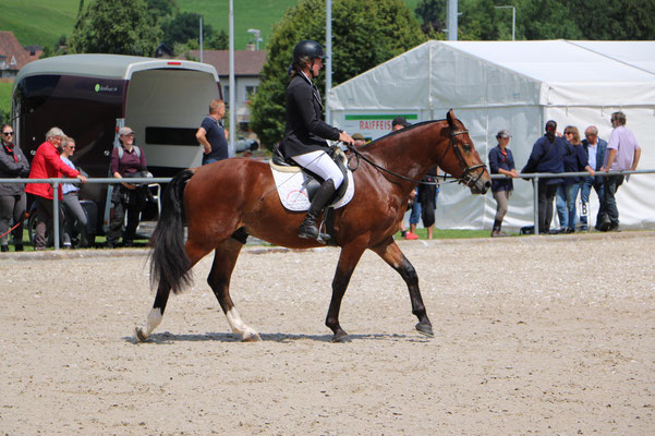 Herby MR am Feldtest in Plaffeien 2020