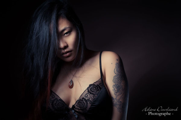 photographe de lingerie en studio