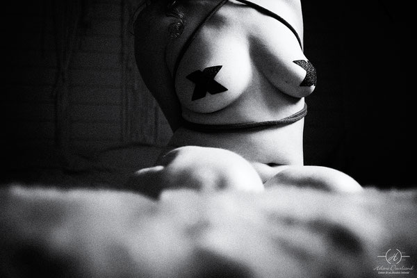 Séance Photo Shibari Femme en Boudoir : Beauté Intemporelle Capturée