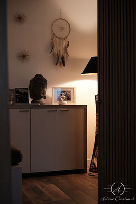 Espace privatif permettant de se changer avant une séance photo