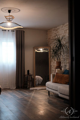 Espace de création photographique pour les séances boudoir et portrait