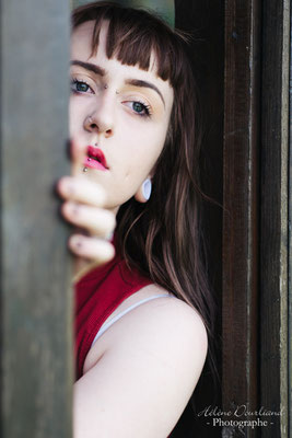 Photo portrait de Femme en extérieur près de Paris