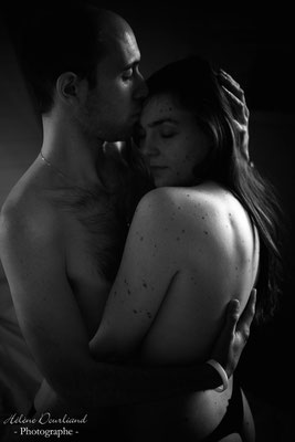 Capturez votre amour en noir et blanc
