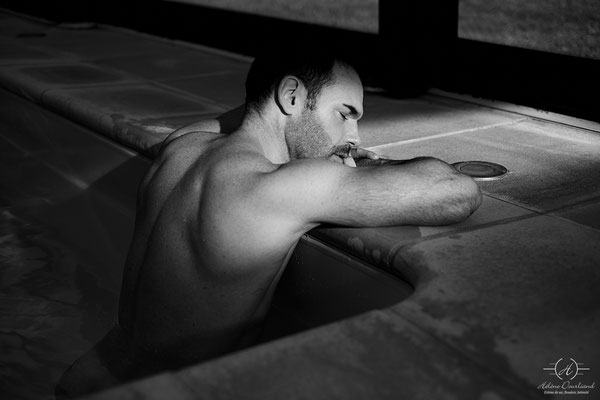 shooting homme piscine Yvelines