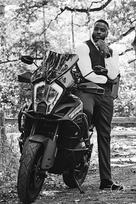 shooting biker avec sa moto dans les Yvelines