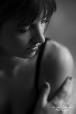 portrait boudoir féminin réalisé dans les Yvelines